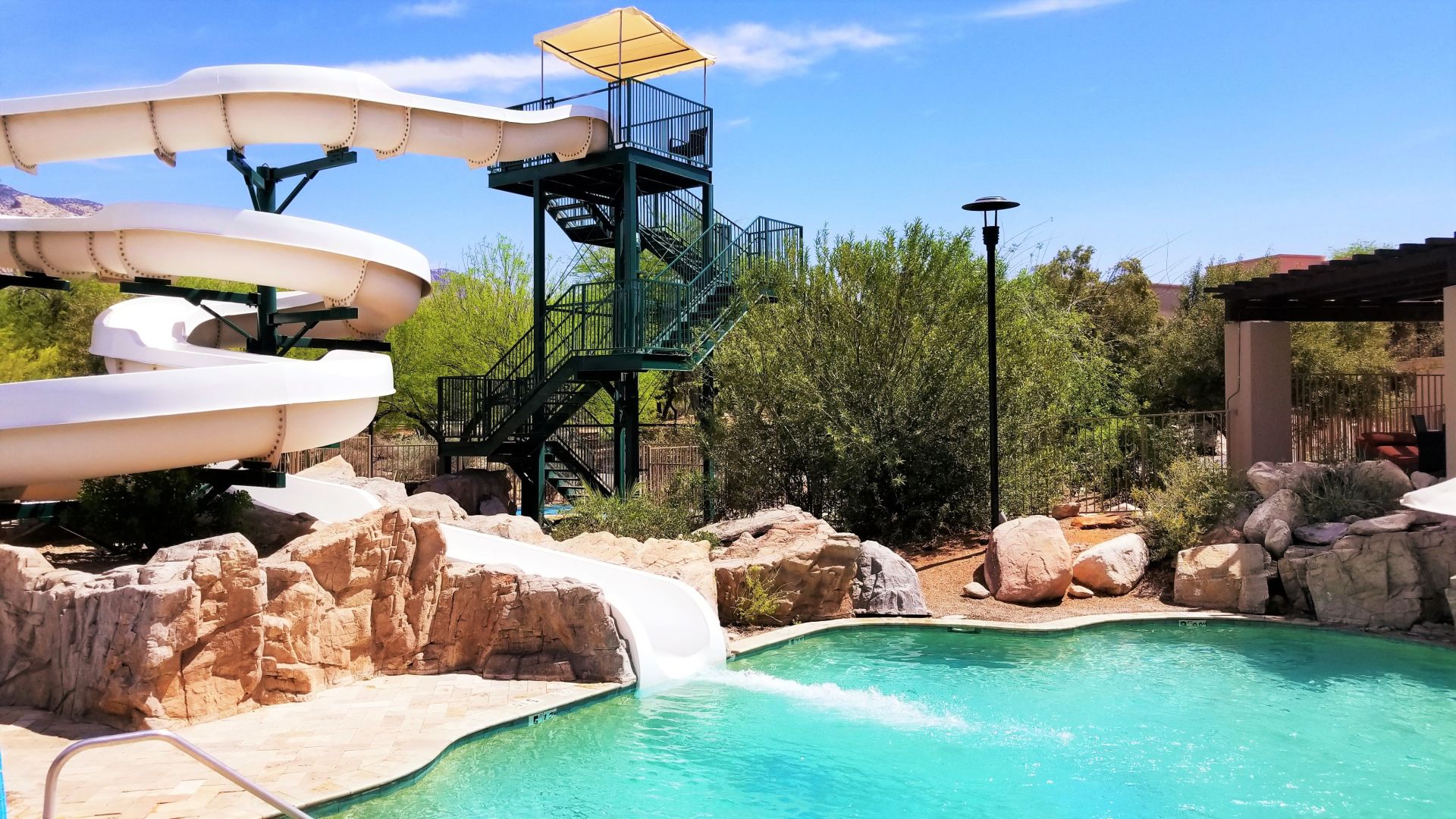 The Westin La Paloma water slide (LE)